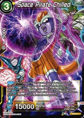 NM-Mint DBS:M Space Pirate Chilled - Foil - EX03-21 - EX Expansion Deck Box Set 
