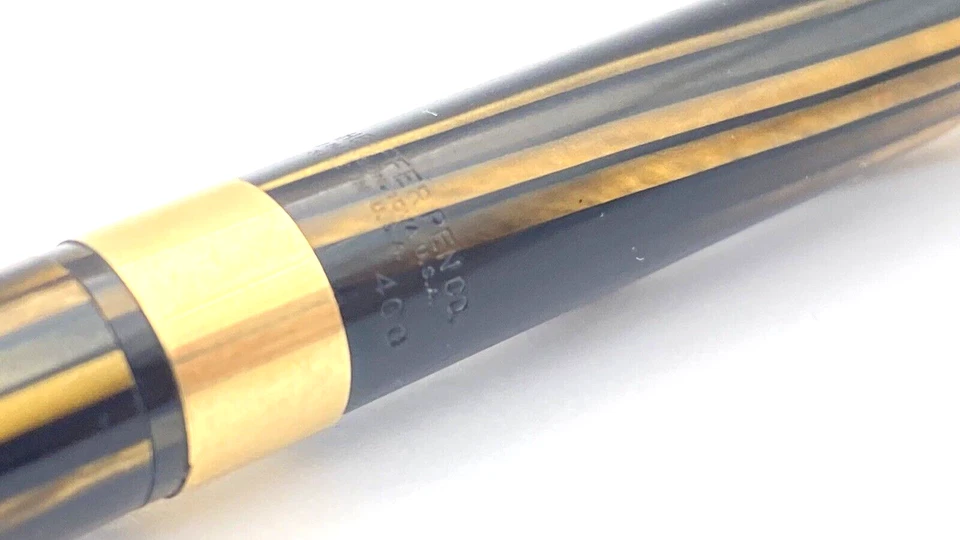 VINTAGE SHEAFFER STATESMAN MECHANICAL PENCIL IN GOLDEN BROWN GOLD TRIM USA 1940S - Image 4 of 4