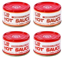 Good Luck Hot Sauce Combo - 4 x 2.8 oz Jars (2x Fresh Pepper & 2x Soybean)