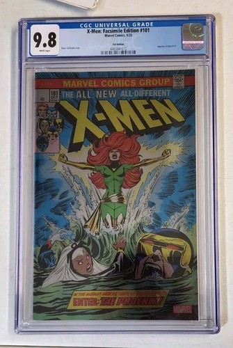 X-Men: Facsimile Edition #101 Foil Edition CGC 9.8 (2023)