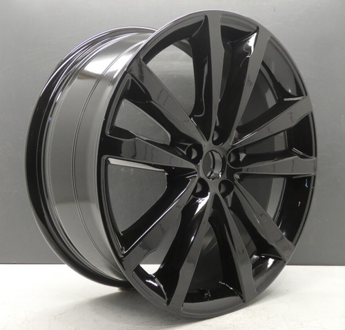 JAGUAR F-PACE R-SPORT 20" VENOM ALLOY WHEEL RIM BLACK OEM T4A3803 GENUINE X1 - Picture 2 of 14