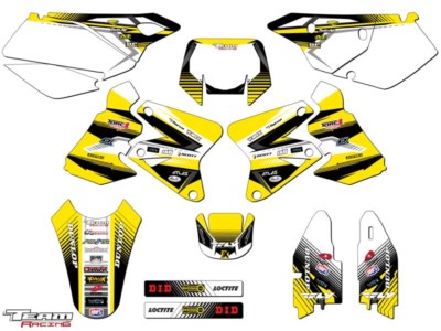 2000-2004 SUZUKI DRZ 400SM GRAPHICS DECALS STICKERS DRZ 400 SM 2001 2002 2003