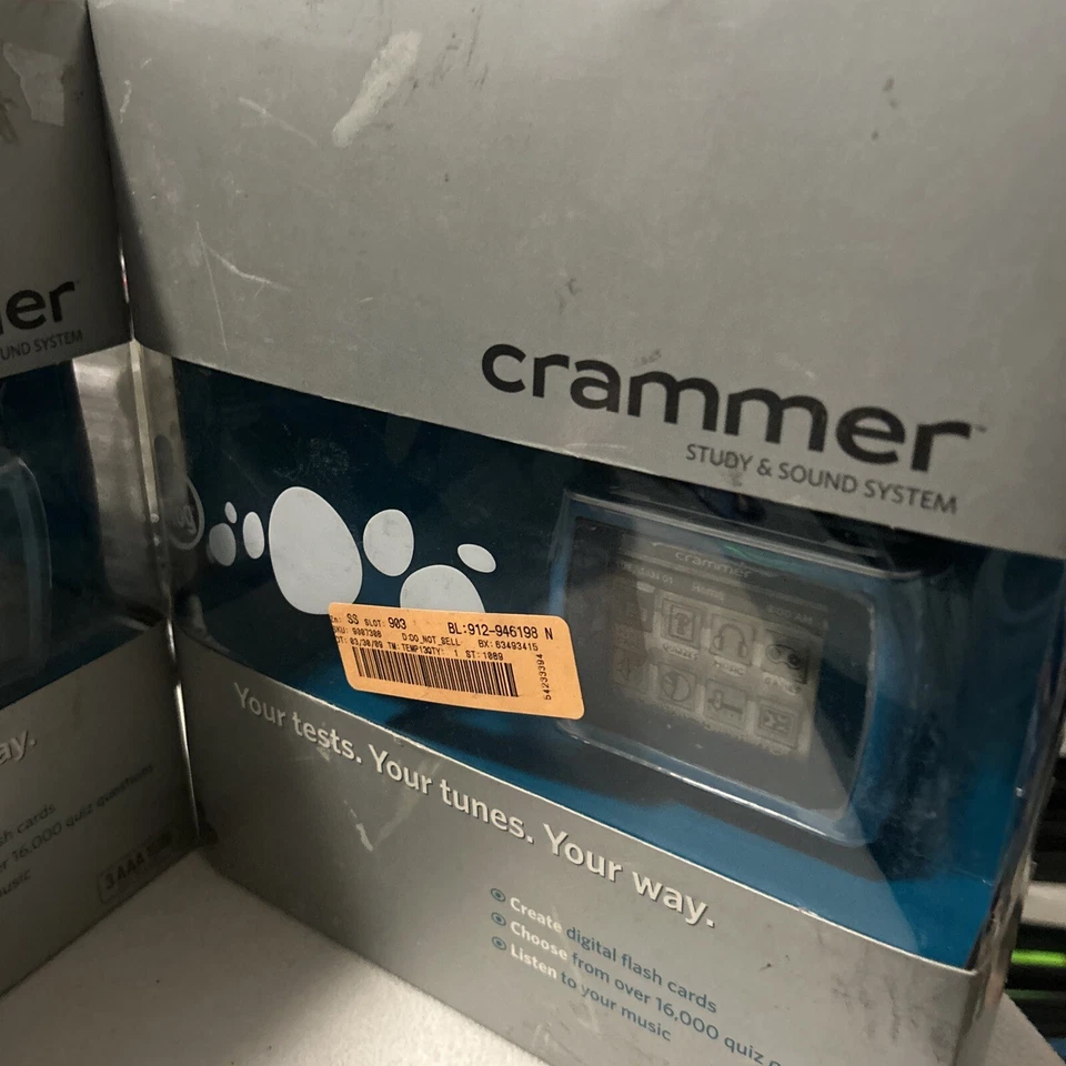 Leapfrog Crammer Study & Sound System Electronics Education Learning Lot Of 2 - Image 3 of 4