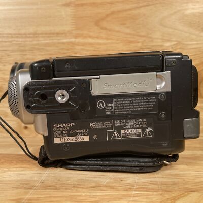 Sharp VL-WD255U MiniDv 780x Digital Zoom Camcorder w/ 26x Optical
