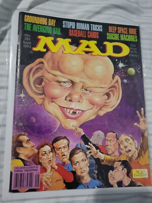 MAD Magazine #321 September 1993 Groundhog Day Star Trek Deep Space Nine 