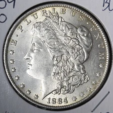 1884-O Morgan Silver Dollar BU *UNCIRCULATED* MS E337 YHZ