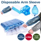 Disposable Plastic Protective Arm Sleeve Covers Hospital Kitchen Saloon Upto100X