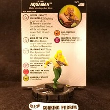 AQUAMAN - 029 Uncommon DC Justice League Unlimited Heroclix Set 29
