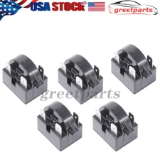 5PCS Refrigerator Freezer Compressor PTC Start Relay QP2-4R7 / QP2-4.7 3-Pin USA