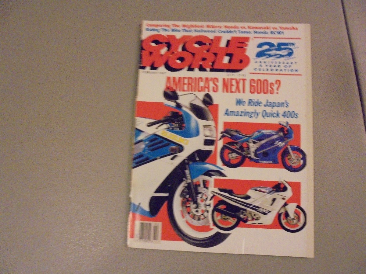 HONDA RACING SPIRITS 1987年カレンダー HONDA RACING SPIRITS 1987年カレンダー FEBRUARY 1987 CYCLE