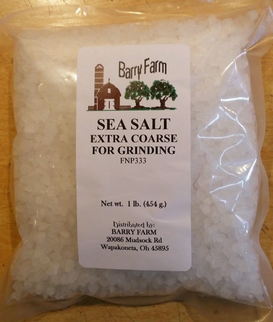 Barry Farm Extra Coarse Sea Salt 1 Lb. for sale online eBay