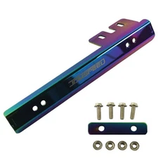 Front Universal Bumper License Plate Mount Bracket Relocator Holder Neo Chrome