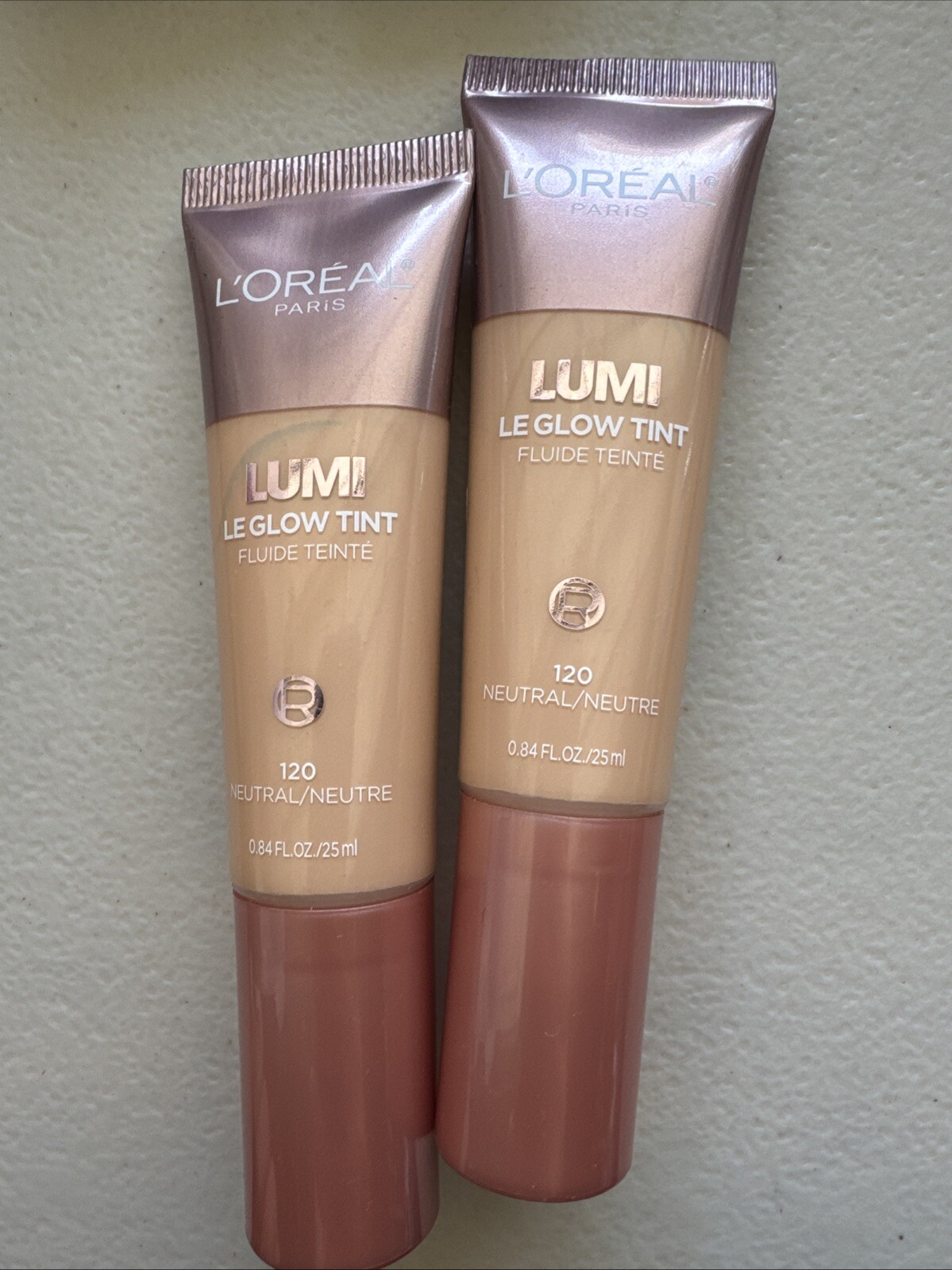2-Pack L’Oréal Lumi Glow Tinted Moisturizer 120 Neutral Lightweight Hydration