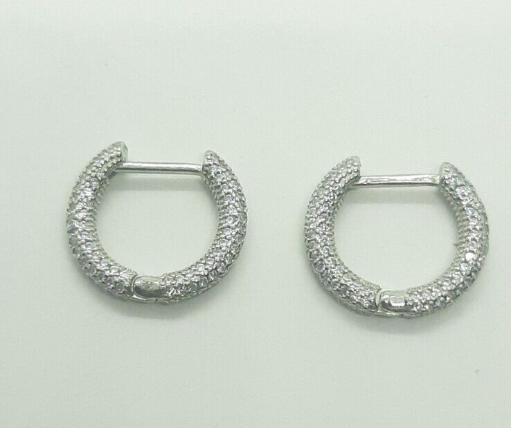 Charmsy - Orecchini a cerchio da donna, in argento Sterling 925, placcati in oro 14 carati, con doppio nodo celtico irlandese, ipoallergenici, 30mm by 25mm, Argento sterling, Nessuna pietra preziosa