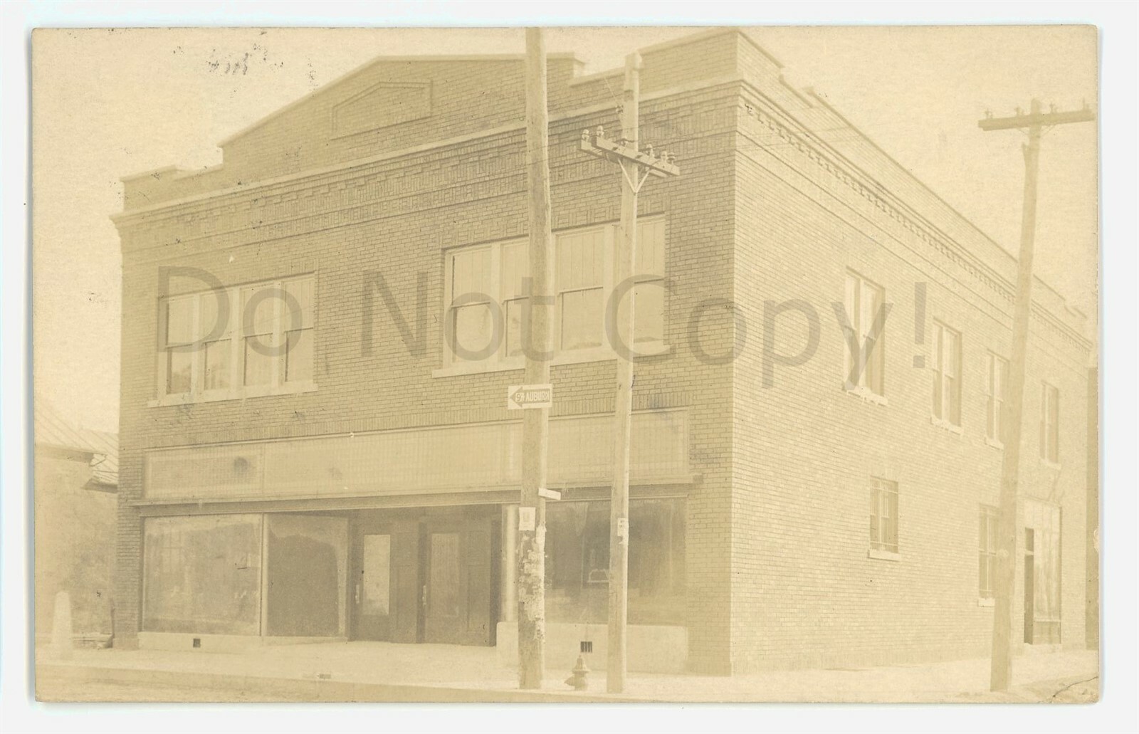 RPPC Store in AVILLA IN Indiana Noble County Real Photo Postcard eBay