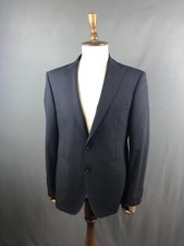 Tagliatore Blazer Wool Dark Blue Men Size 52