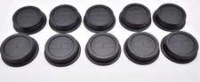 Unbranded Canon EOS Mount Rear Lens Cap Lot Qty-10 (#T1763)