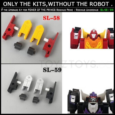 Shockwave Lab SL-58/59 Upgrade Kit For Power of Primes Rodimus Prime / Unicronus
