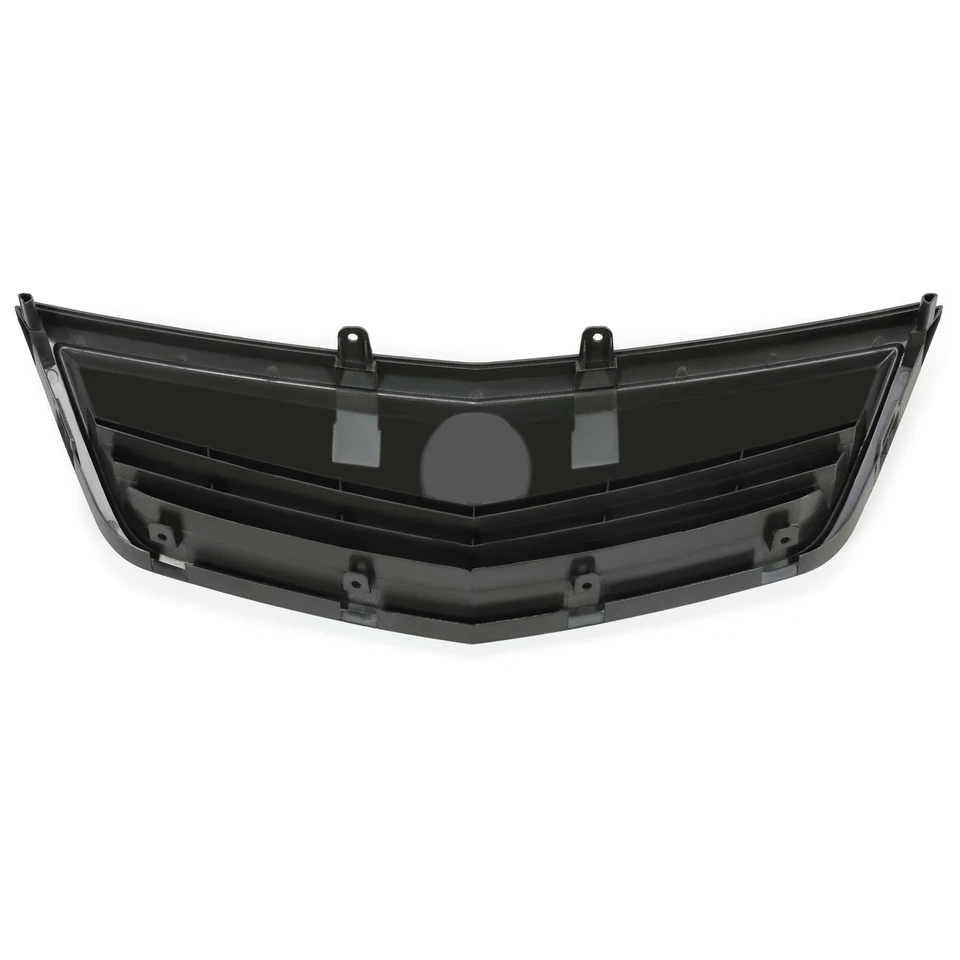 Parachoques delantero completo negro mate parrilla superior para Acura TSX 2011 2012 13 2014 Foto 4 de 4