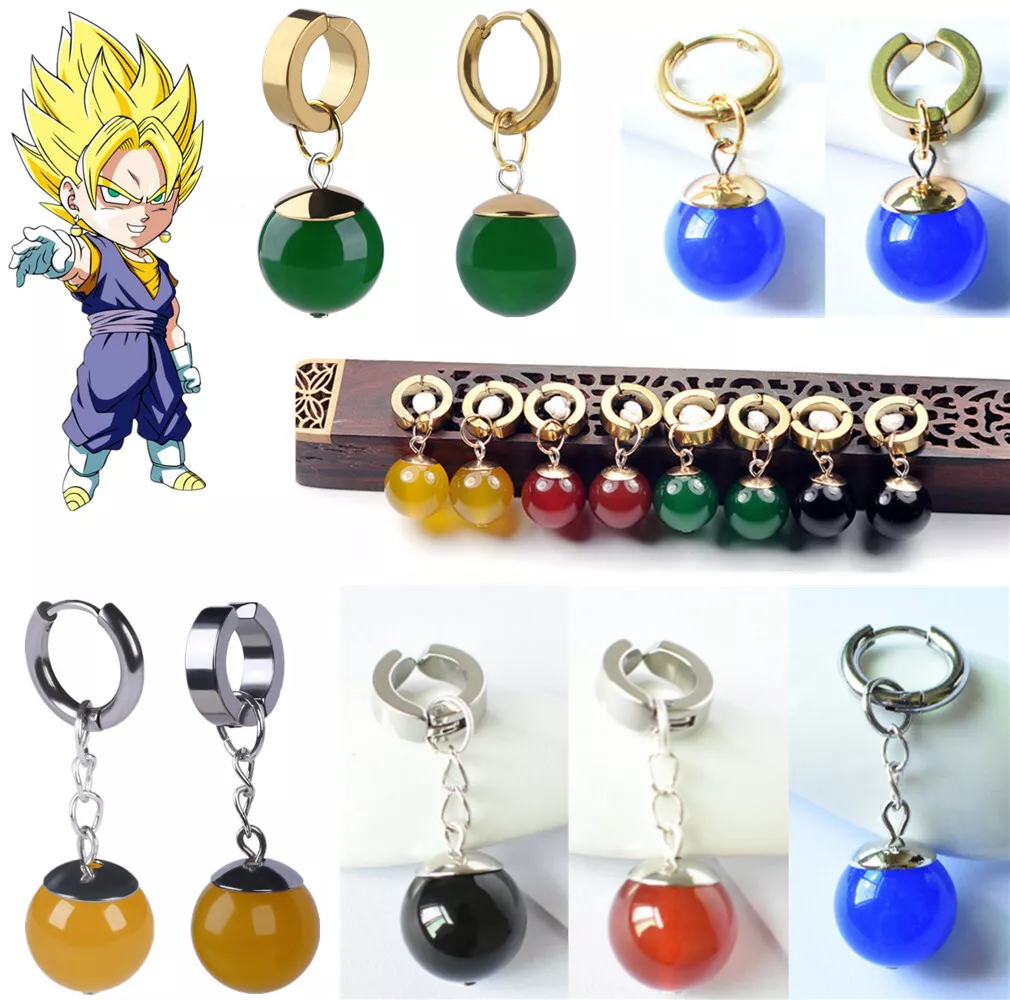 Earrings Potara Black Goku, Goku Black Earrings Men