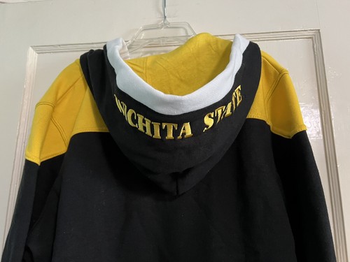 Wichita State University Shockers Basketball Sweat Shirt Medium Tie front (E72) - Picture 7 of 10