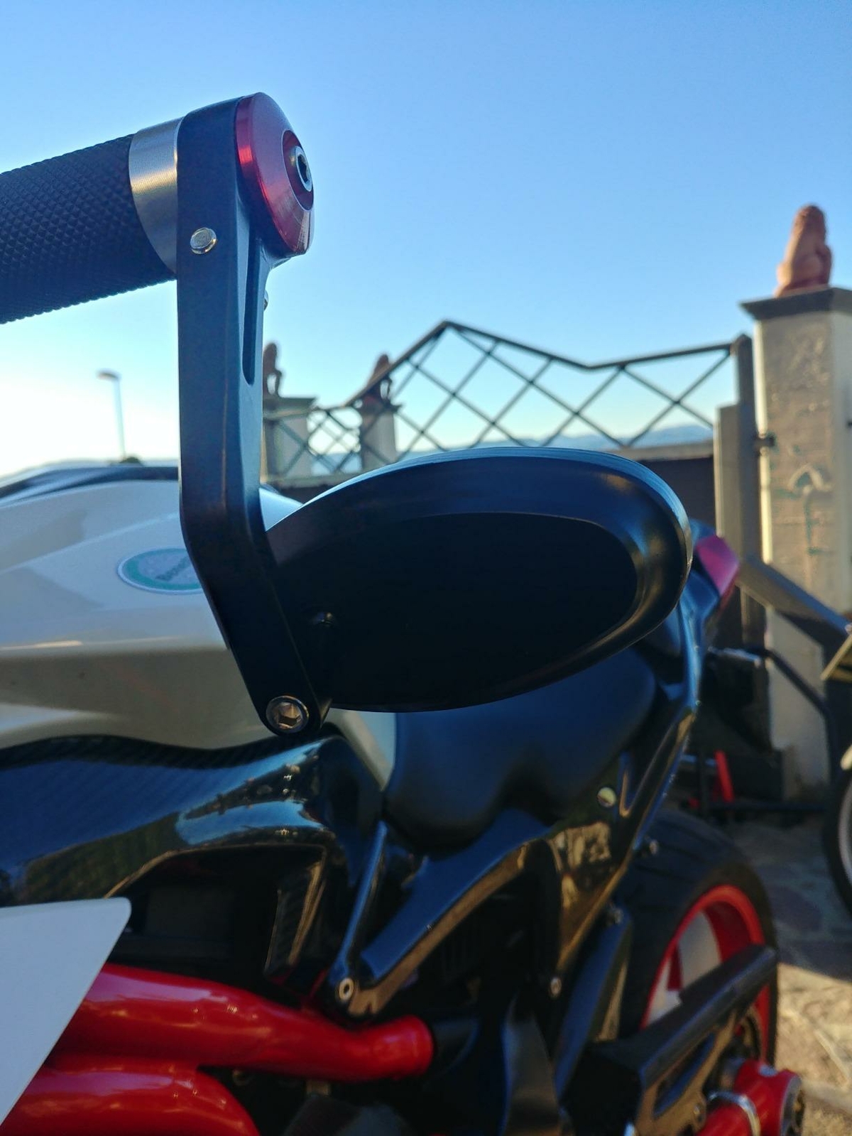 7/8" Motorcycle End Bar Mirrors for Ducati 916 Panigale V2 V4S 959