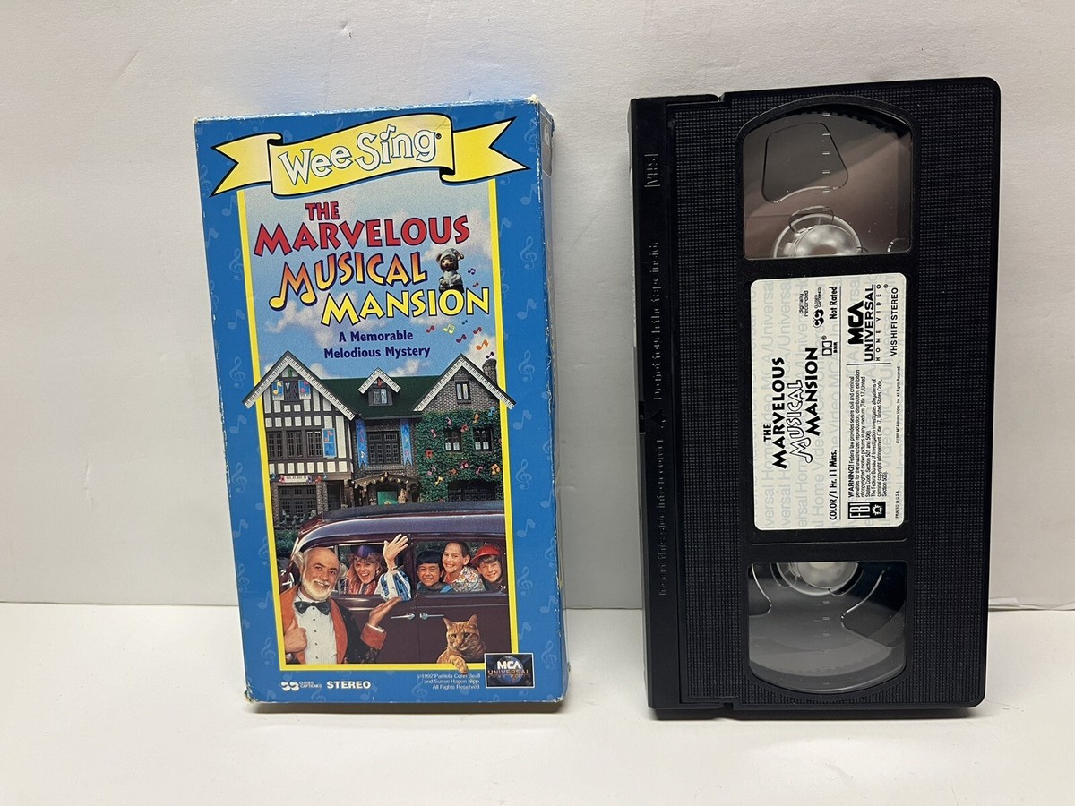 Wee Sing - In The Marvelous Musical Mansion (VHS, 1995