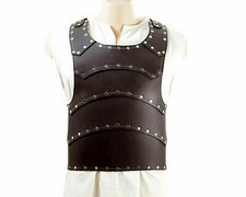 Medieval Knight Armour Leather Cuirass Cosplay  LARP Costume  Large Size