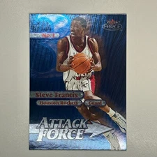 1999-00 Fleer Force #6 A Steve Francis Rookie Attack Force Rockets
