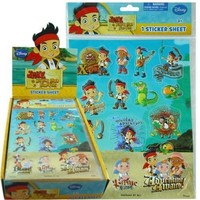 Jake And The Neverland Pirates Raised Stickers : Sheet Jake And The Neverland Pirates Raised Stickers : Sheet