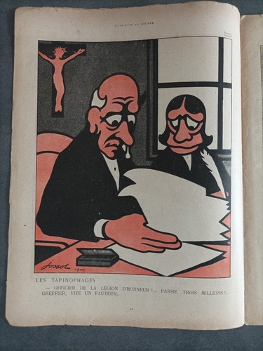 L'ASSIETTE AU BEURRE/N°3/1901/SOUVENIR DE TOULON/COUVERTURE PAR HERMANN PAUL - Imagen 3 de 3