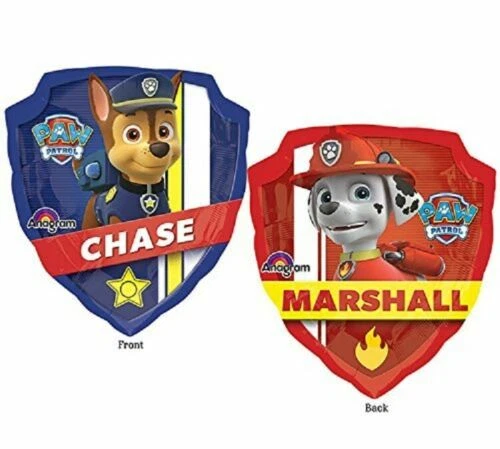 Globos De Fiesta Irregular Blanco Paw Patrol
