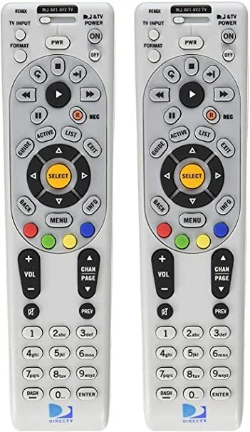 2 Pack - DIRECTV RC66 RX RF Remote Controls W/Batteries DTV - Image 3 of 4