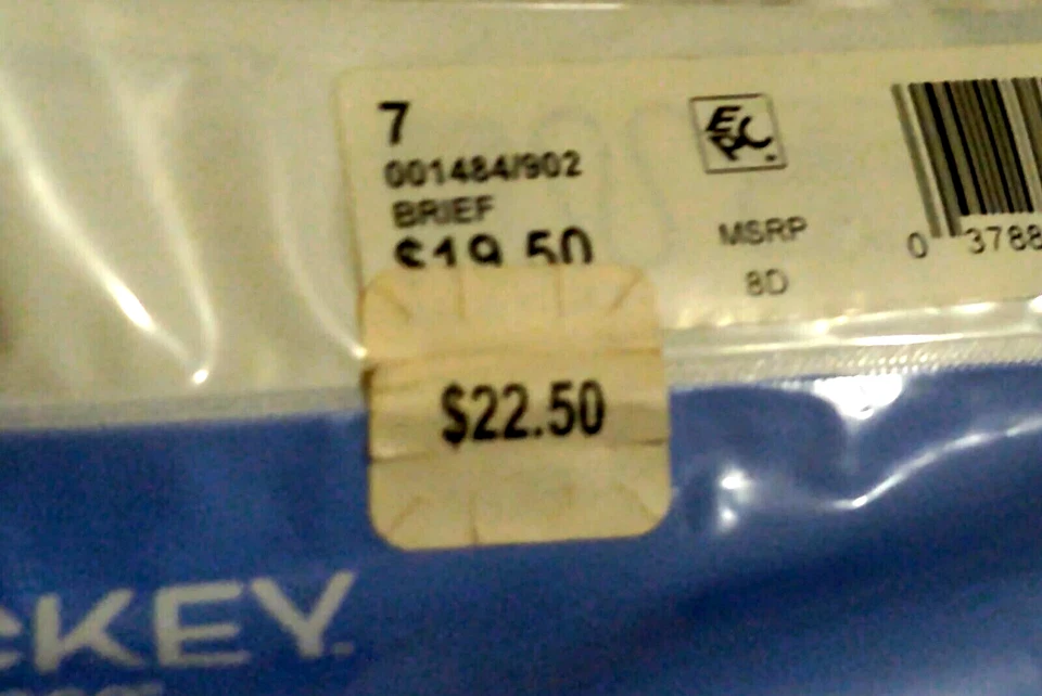 尺寸 7 全新 3 件装 JOCKEY Elance 100% 棉 黄色 棕褐色 粉红色 — 第 4/4 张图片