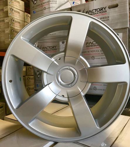 4 CHEVROLET SS 20x8.5 6X139.7 SILVER GMC CADILLAC SIERRA SILVERADO TAHOE WHEEL