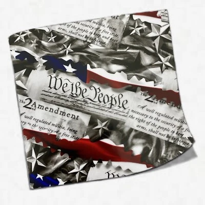 2nd Amendment hydrographic film hydro dip dipping