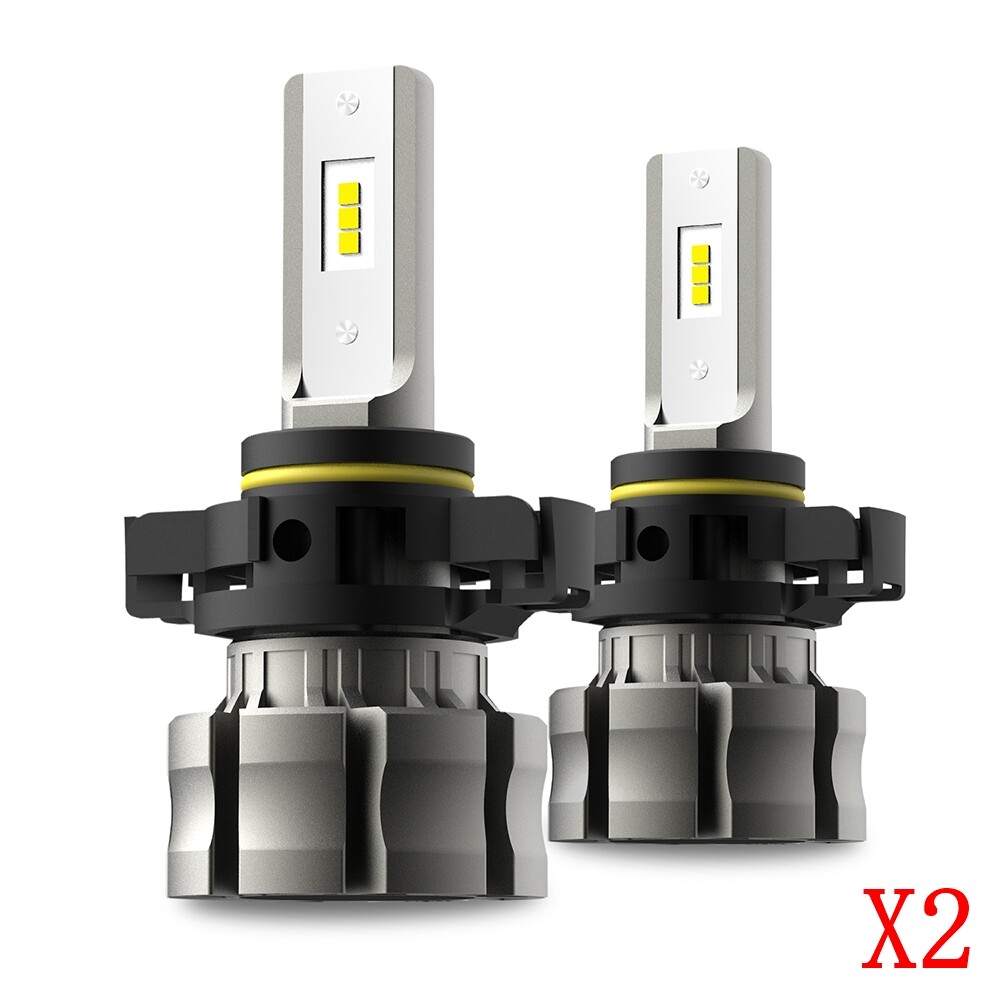 4x AUXITO 5202 2504 Bulbs LED Fog Light White 6000K for Silverado 1500 2007-2015