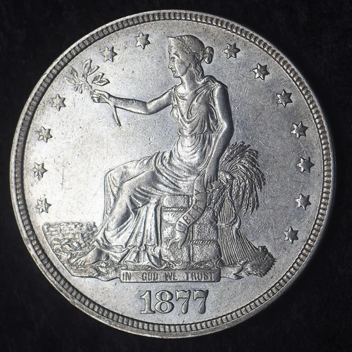 1877-P "High Grade" Trade Silver Dollar  $1 - COINGIANTS -