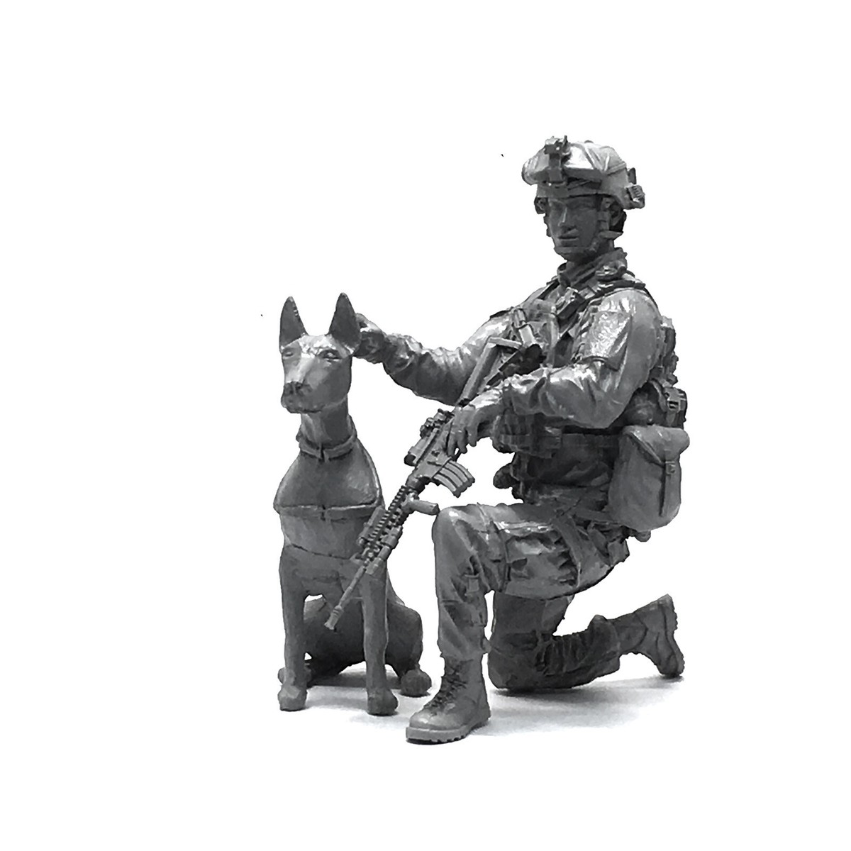 Usa Marine Corps K9 Unit 1:35 US Marine Corps Soldier K9 Army Dog