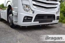 Low Light Bar + LEDs + Down Lights For Mercedes Actros MP4 Truck Bumper - BLACK