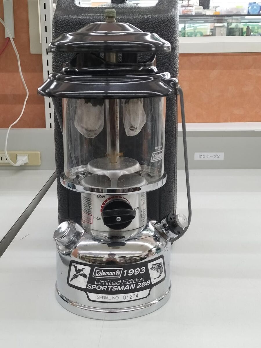 Coleman Lantern 1993 Limited Edition SPORTMAN 288DELUXE l20 Coleman Lantern 1993 Limited Edition SPORTMAN 288DELUXE l20