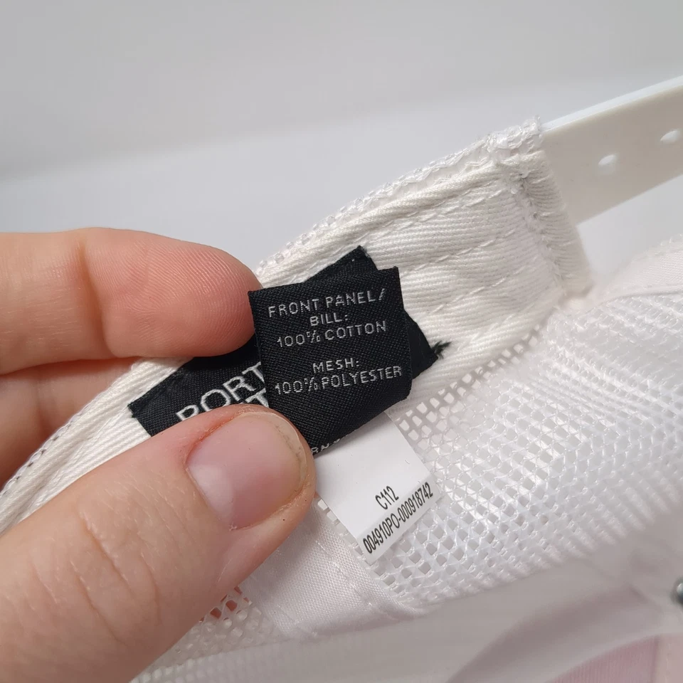 Бейсболка Port Authority бейсболка водитель грузовика оранжевая один размер регулируемая сетка сзади 6 панелей - Изображение 3 из 4