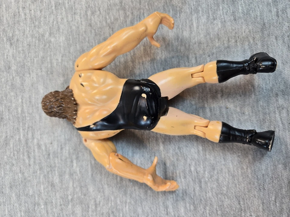 Figura de acción vintage 1999 WCW Toy Biz The Giant Wrestler 7 pulgadas negra singleta Foto 4 de 4