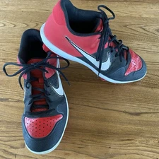 Nike Men's Alpha Huarache Baseball Cleats Red AO7959-005 Size 9