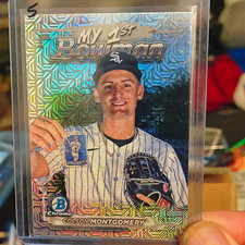 Bowman Chrome Colson Montgomery White Sox RC My 1st Bowman Insert #5