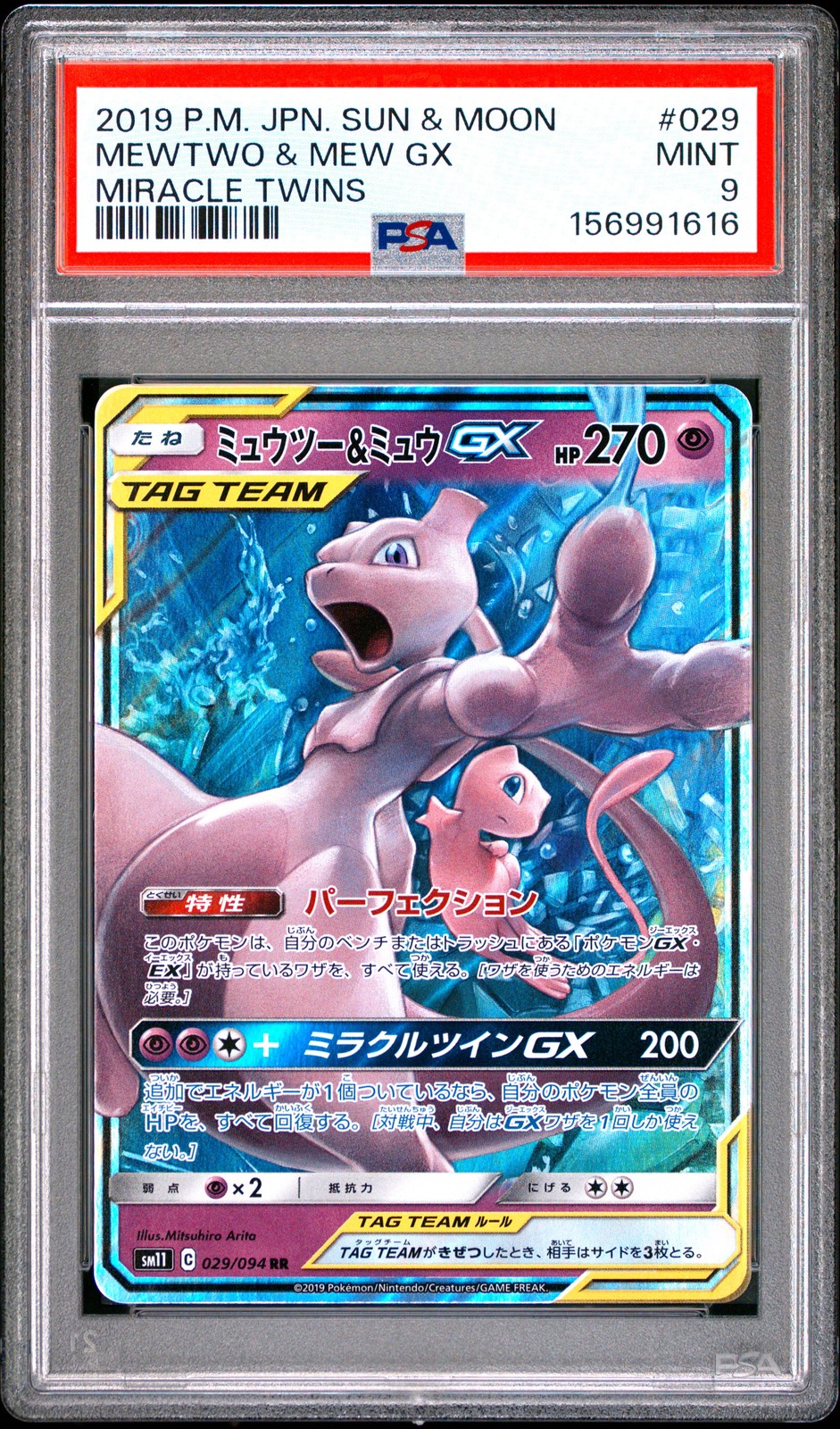 Mewtwo & Mew GX #29