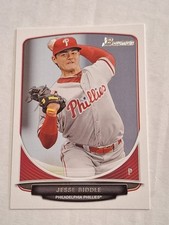 2013 JESSE BIDDLE BOWMAN ROOKIE CARD RC #TP-6 PHILADELPHIA PHILLIES 
