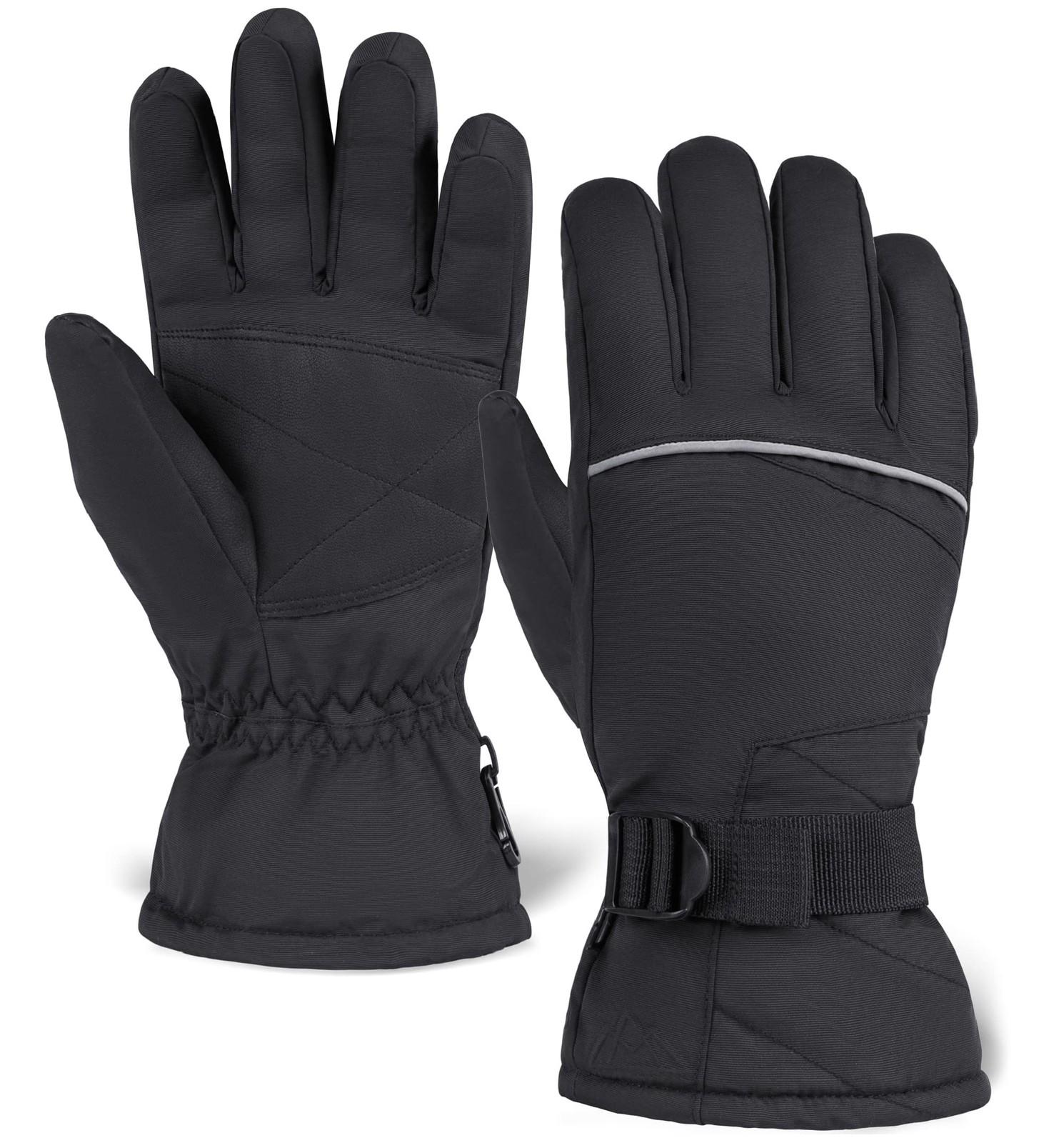 Guantes Esqui Hombre Mujer - Guantes Impermeables Hombre/Mujer - Talla XL