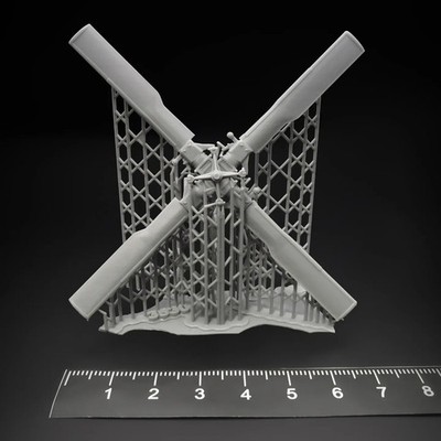 Sikorsky MH-60, UH-60, HH-60 Tail rotor Scale 1:35 Metallic Details MDR3530