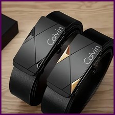Stylish Men's Leather Belt - Fashion Belts for Daily Life, Leisure, Party